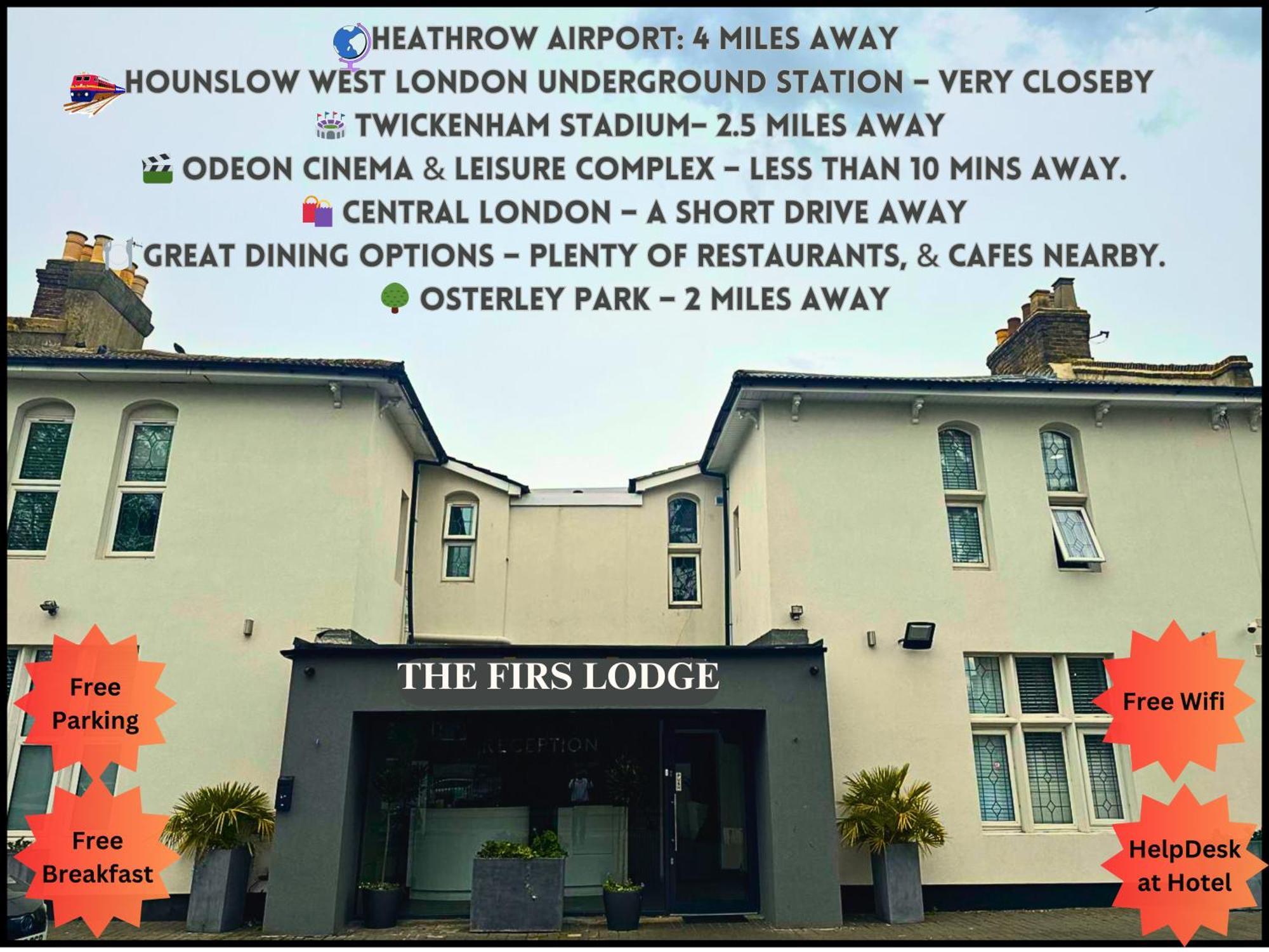 Oyo Firs Lodge London Heathrow Hounslow Bagian luar foto