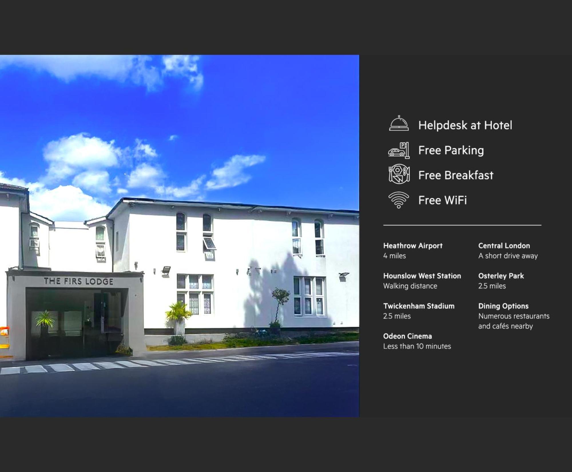 Oyo Firs Lodge London Heathrow Hounslow Bagian luar foto